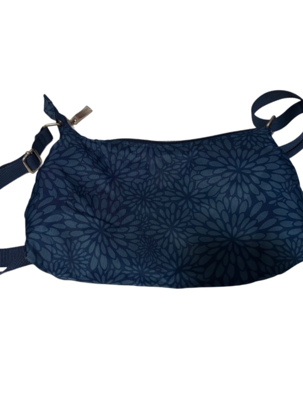 Baggallini Modern Everywhere Crossbody Bag in Midnight Blossom - Picture 3 of 4